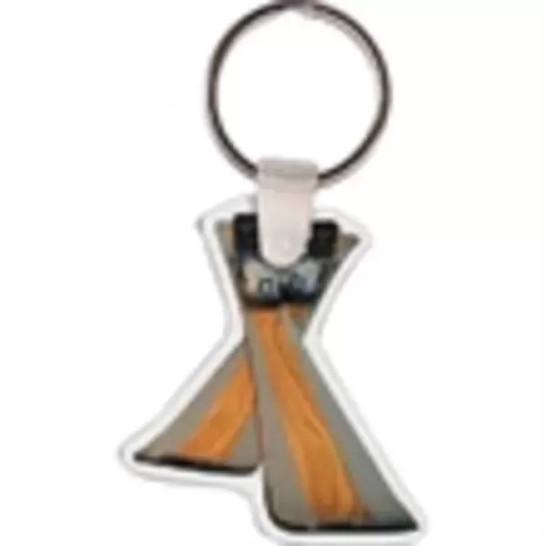 Skis key tag, 1.75