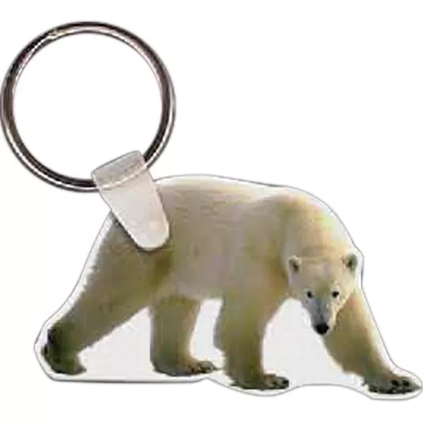 Polar bear shaped key
