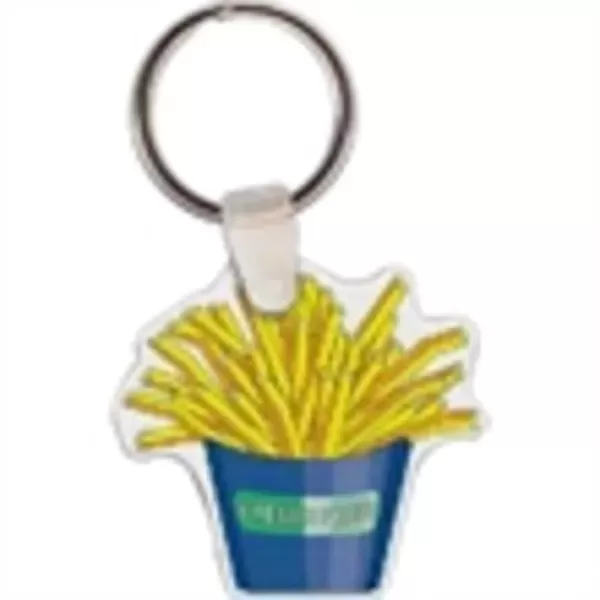 French fries shaped key