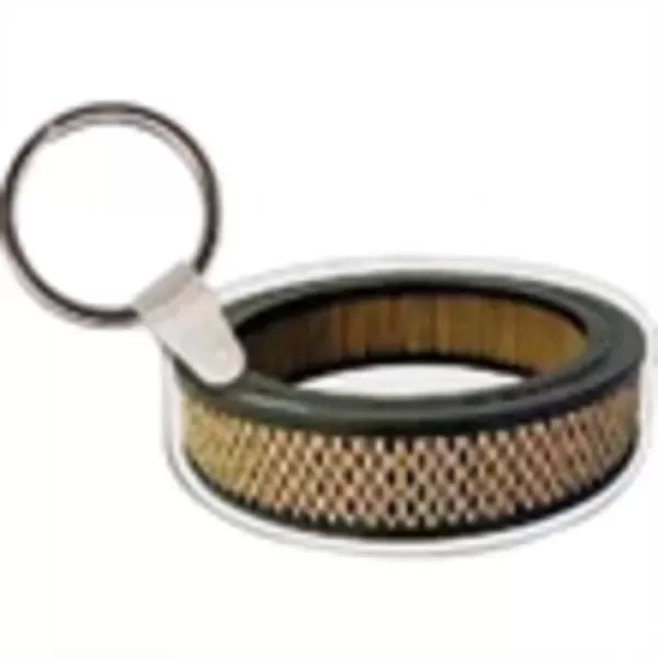 Air filter-shaped key tag,