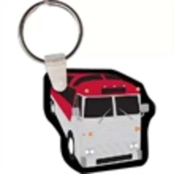Tour bus shaped key