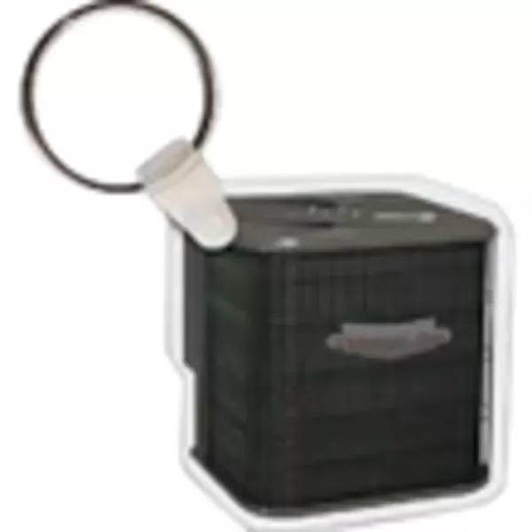 Air conditioner-shaped key tag,