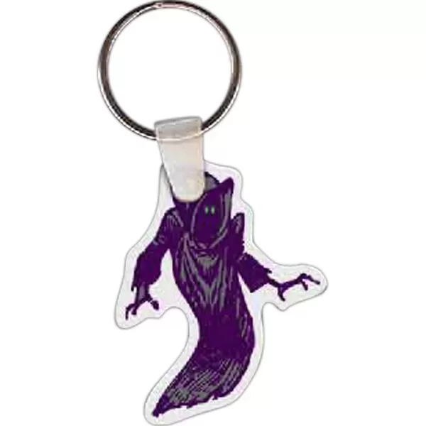 Ghoul shaped key tag,