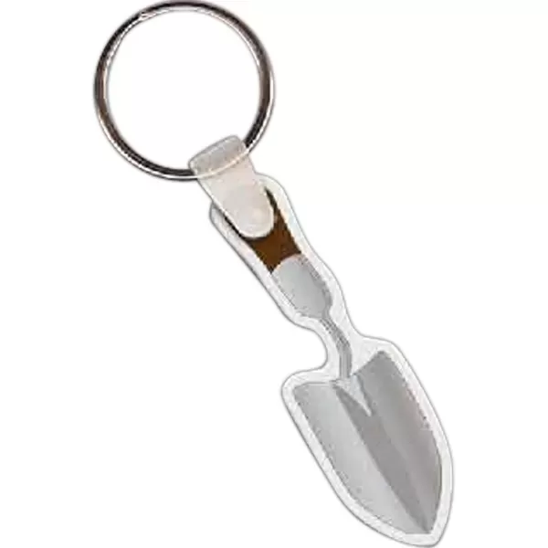 Garden shovel shaped key