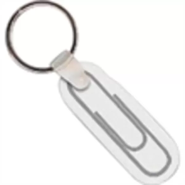 Paper clip shaped key