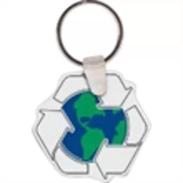 Key tag with recycle