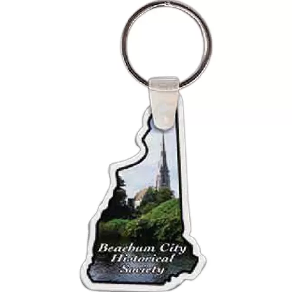 New Hampshire shaped key