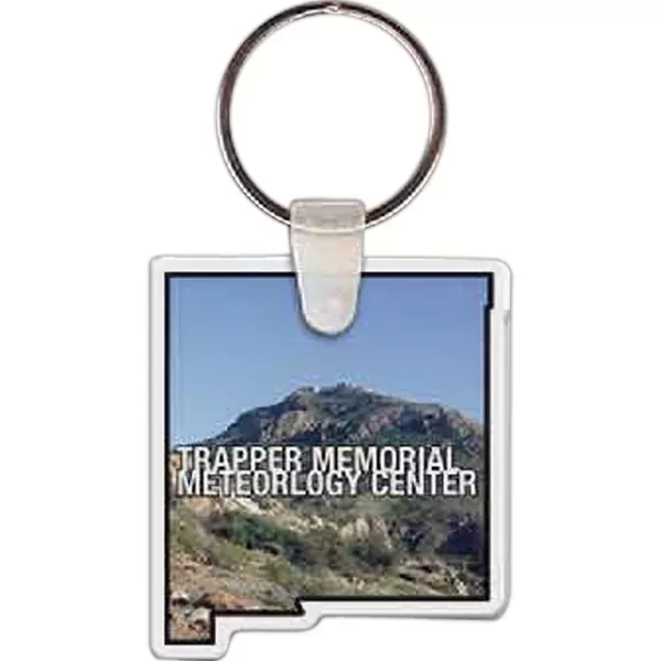 New Mexico shaped key