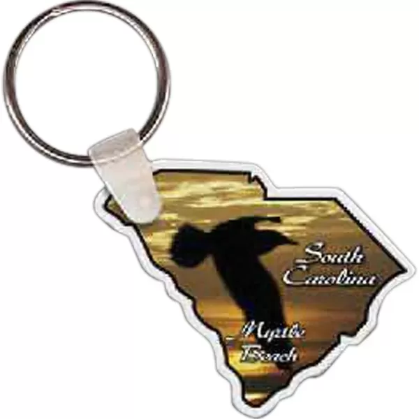 South Carolina shaped key