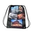 Drawstring backpack made from