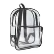 Clear Back Pack features