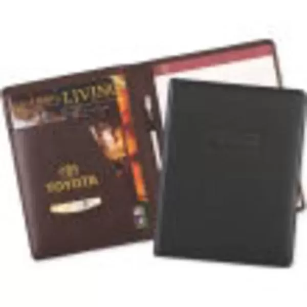 Bonded leather porfolio with