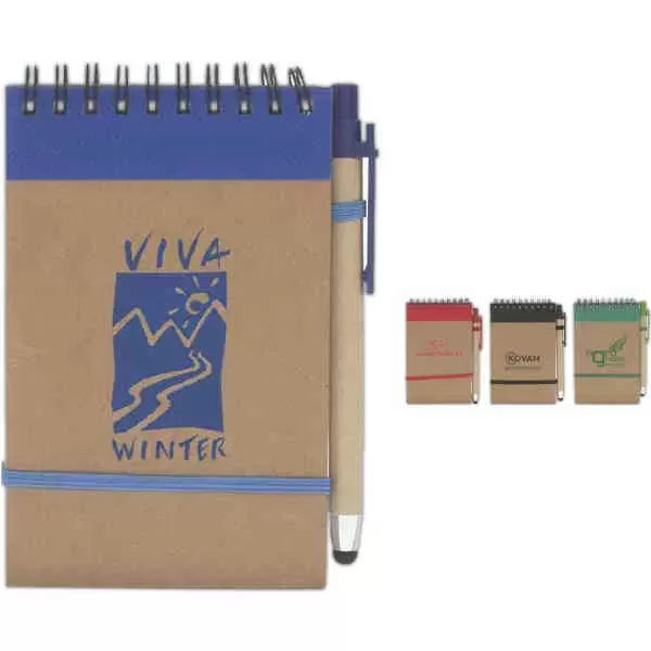 Colorful Recycled Jotter w/