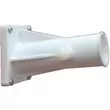 Non-adjustable flagpole bracket with