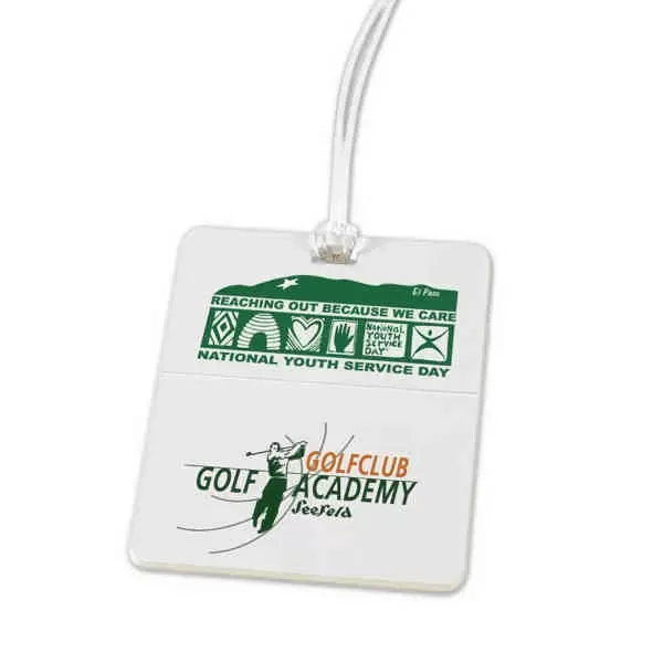 Golf tag. Molded with
