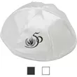 Flat fitted satin yarmulke