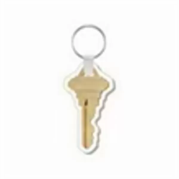 Key shaped PVC vinyl