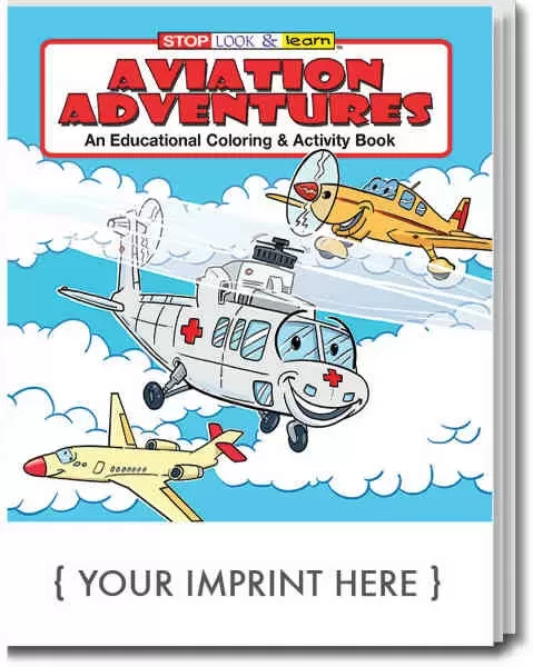 Aviation Adventures coloring and