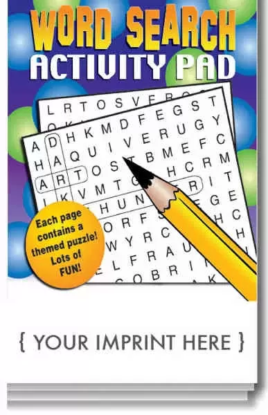 Word Search activity pad