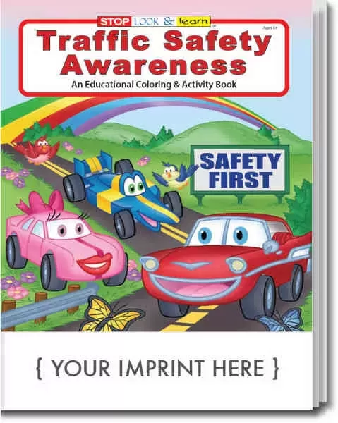 Traffic Awareness coloring book.