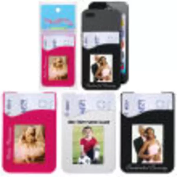 Silicone cell phone pouch