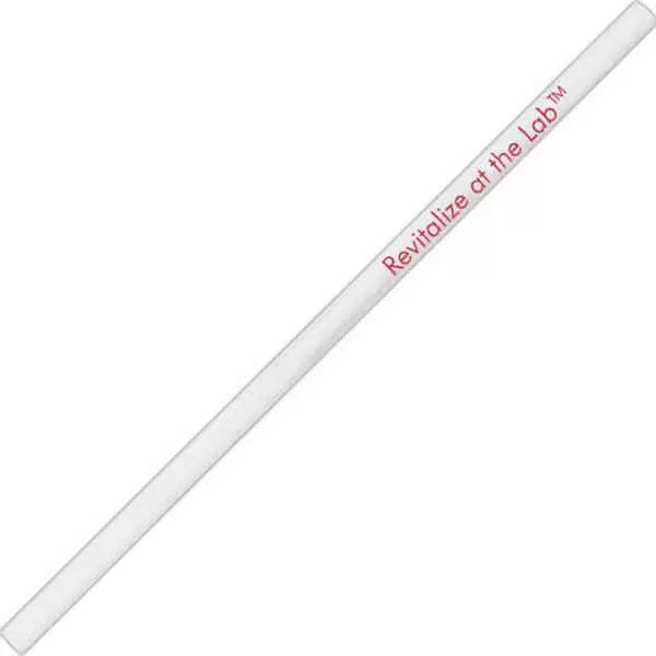 Untipped pencil in white