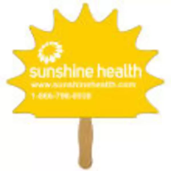 Sun shape fan, high