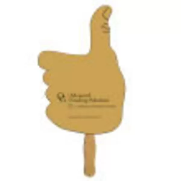 Thumbs up shape fan,