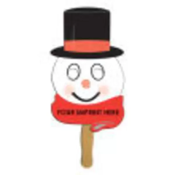 Snowman fan with top