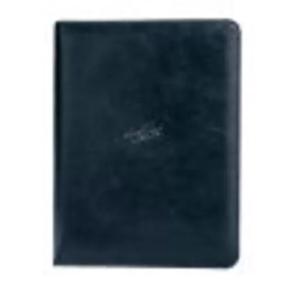 Black leather writing pad