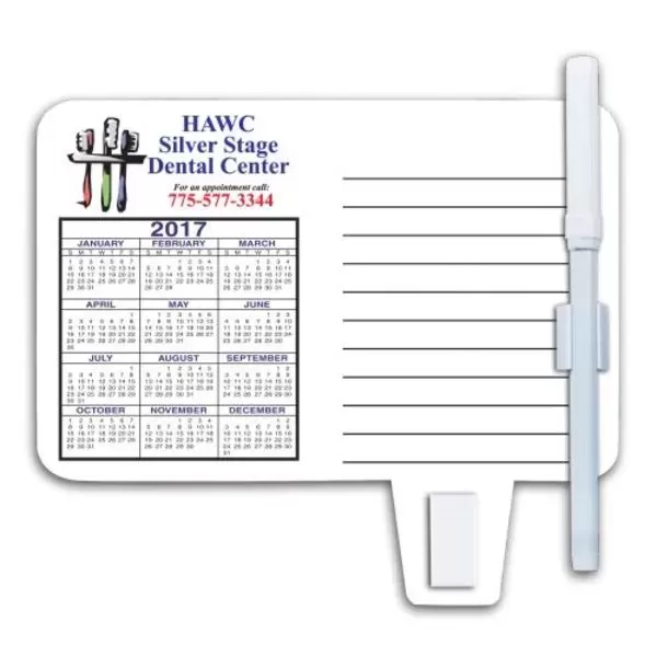 Calendar and memo magnet
