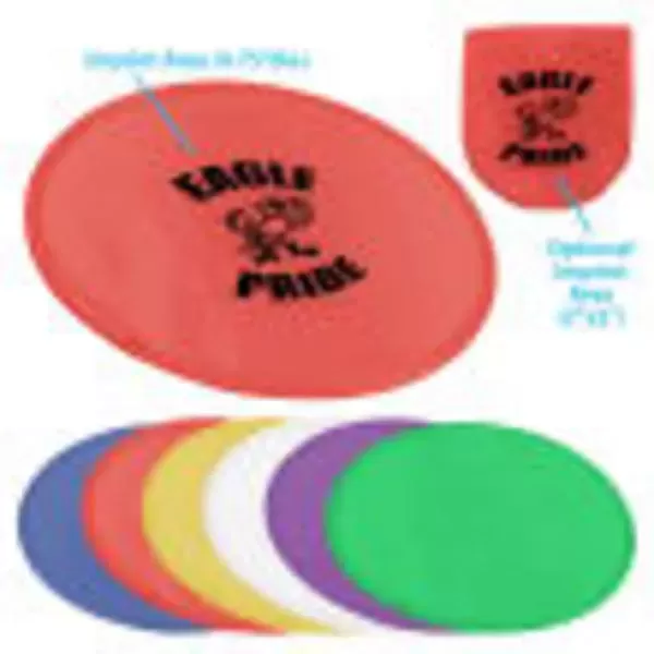 Foldable flying disc with