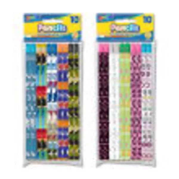 10pk #2 Fashion Pencils