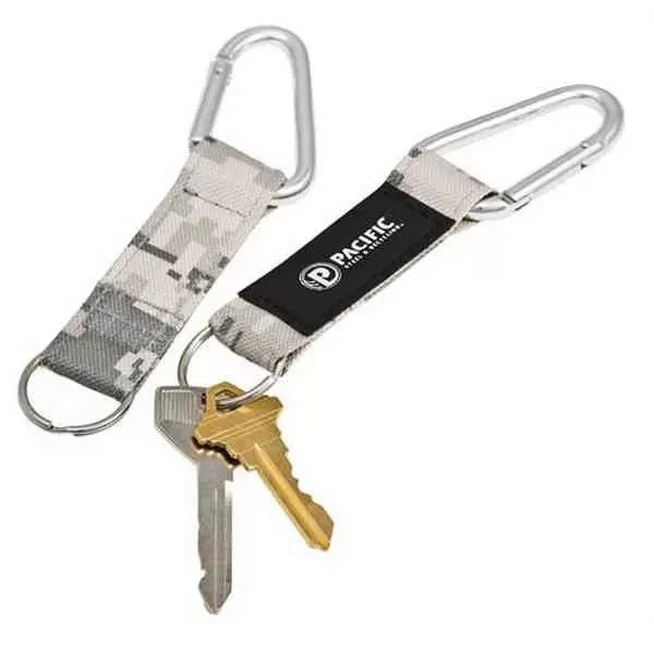 Carabiner with keyring. 