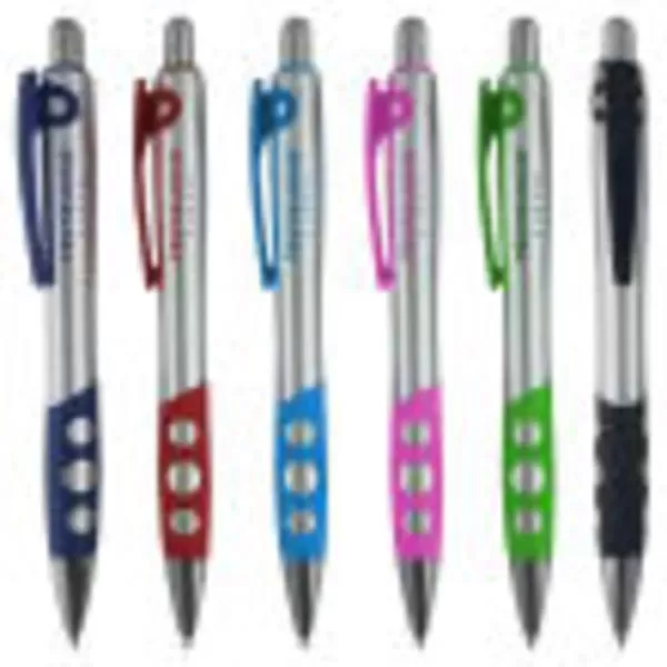 Click-action ballpoint pen, available