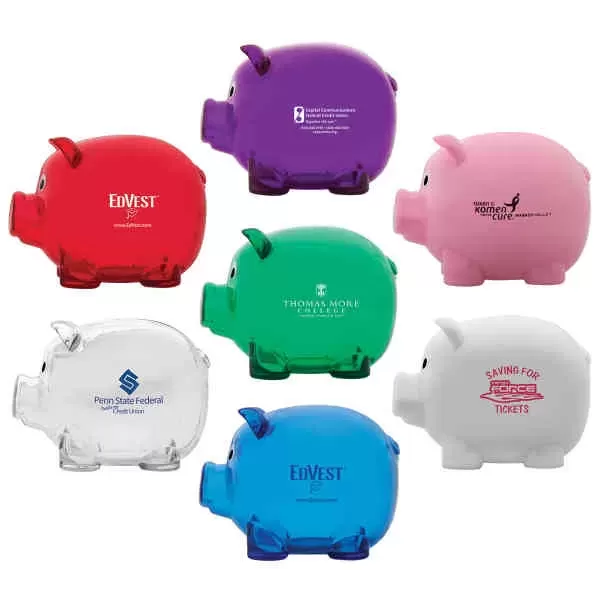 Promotional piggy bank with