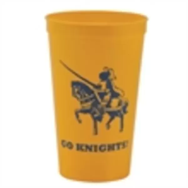 Durable plastic stadium cup,