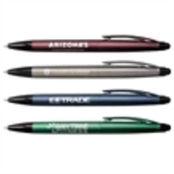 2-in-1 plastic pen with