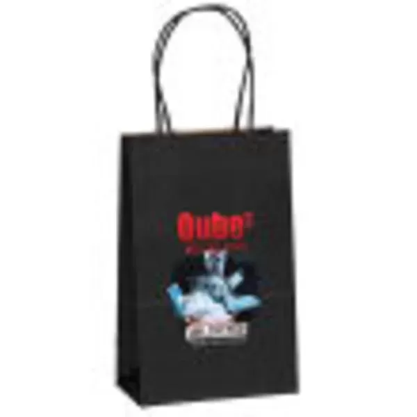 Matte paper shopper with