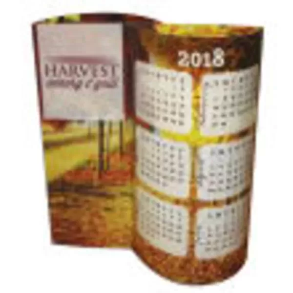 Calendar table tent digital