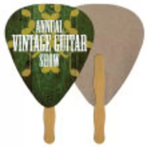 Guitar Pick shaped fan