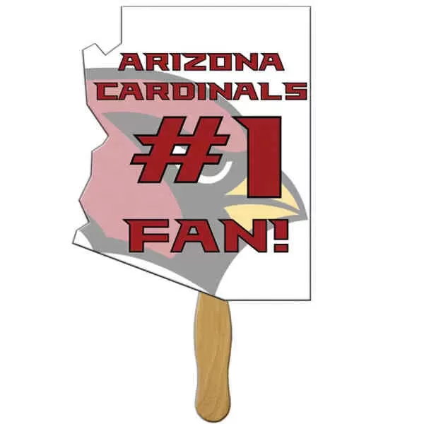 Arizona shaped fan made