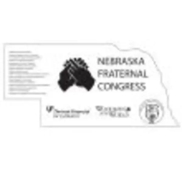 Nebraska State shaped hand