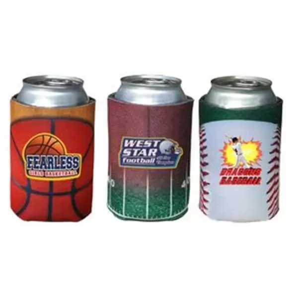 Sports themed foldable beverage