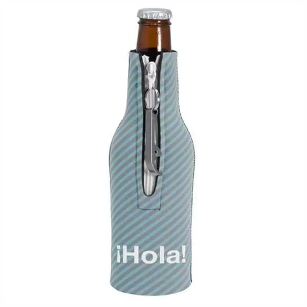 Neoprene bottle holder with