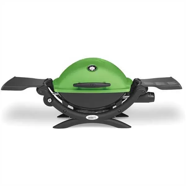 Weber - Green grill.