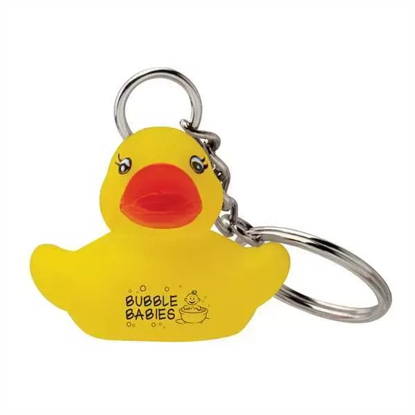 Rubber duck shaped key