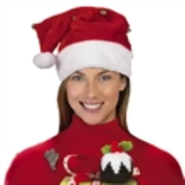 Plush Santa Claus hat