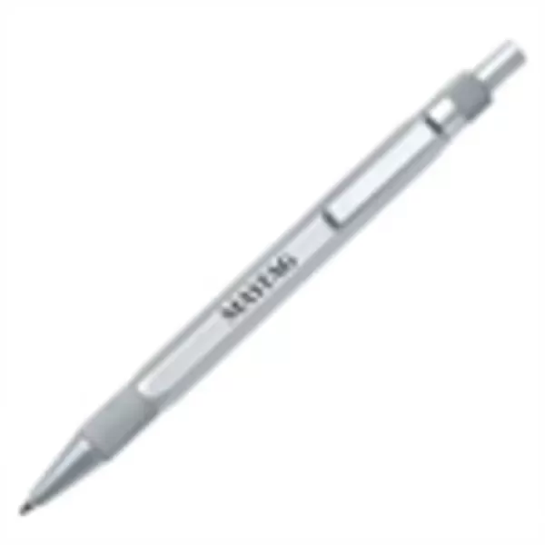 Metal click-action ballpoint pen