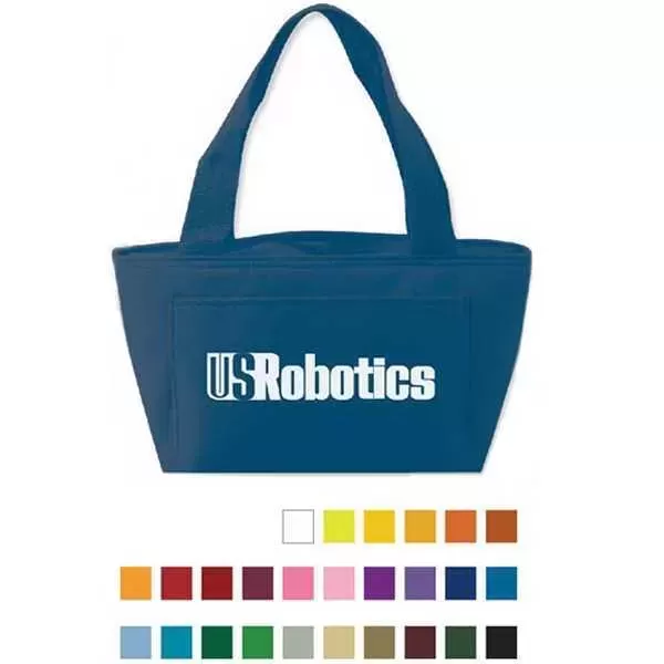 Insulated Zippered Tote Bag